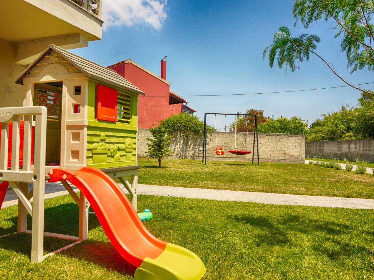 Cozy Family Friendly Apartment With Large Garden Close To Beaches - Dirella Kynopiastai Экстерьер фото